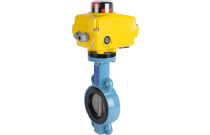 1154 - Vanne à papillon fonte GS/FPM et servomoteur électrique SA/NA