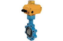 1160 - Vanne papillon LUG fonte GS/EPDM ACS et moteur électrique SA/NA