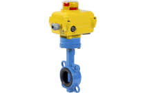 1170 - Vanne à papillon ACS fonte GS/EPDM et moteur électrique SA/NA