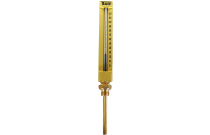 1671 - Thermomètre vertical droit 63 mm, H = 200 mm