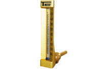 1675 - Thermomètre vertical équerre 63 mm, H = 150 mm