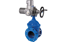 182K AUMA - Vanne à opercule caoutchouc NBR et moteur électrique AUMA