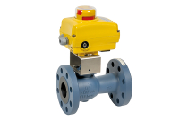 730 AIT - Robinet JC acier PR ANSI300 et servomoteur électrique SA/NA