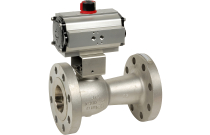 730 IIT - Robinet JC boisseau inox PR ANSI 300 actionneur pneumatique