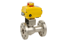 730 IIT - Robinet JC inox PR ANSI300 et servomoteur électrique SA/NA