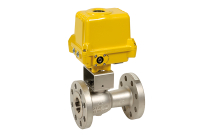 730 IIT - Robinet JC inox PR ANSI300 et servomoteur électrique ATEX