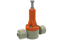 DHV 718 PP - Soupape de décharge PP/PTFE