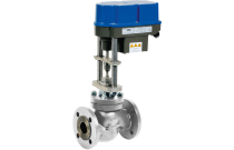 KD 12 - Vanne de régulation inox 2 voies électrique rappel ressort type PSF