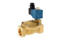 ESM 86 W - Electrovanne laiton à membrane assistée NF ACS