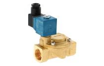Electrovanne laiton membrane assistée normalement ouverte