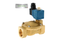 ESM 87W ES - Électrovanne laiton NO ACS avec connecteur à économie d'énergie