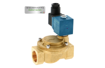 ESM 87W ES - Électrovanne laiton NO ACS avec connecteur à économie d'énergie