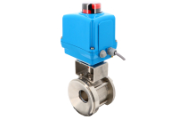 ELSA FC - Robinet RTS fond de cuve passage intégral inox + servomoteur SA-SCP