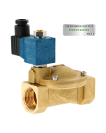 ESM 87 ES - Électrovanne laiton NO avec connecteur à économie d'énergie
