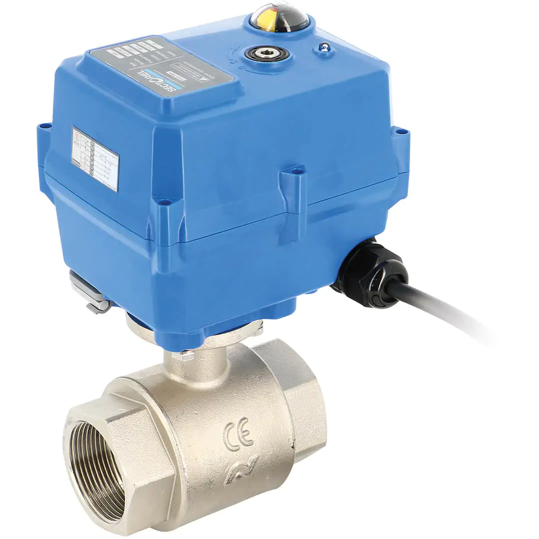 Robinets avec servomoteurs TCR