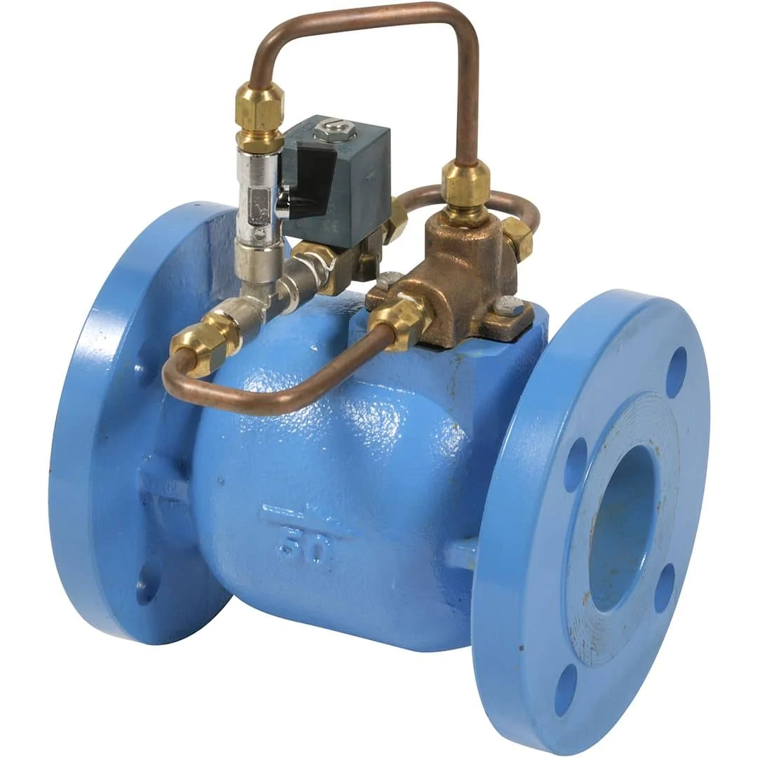 Electrovannes à brides