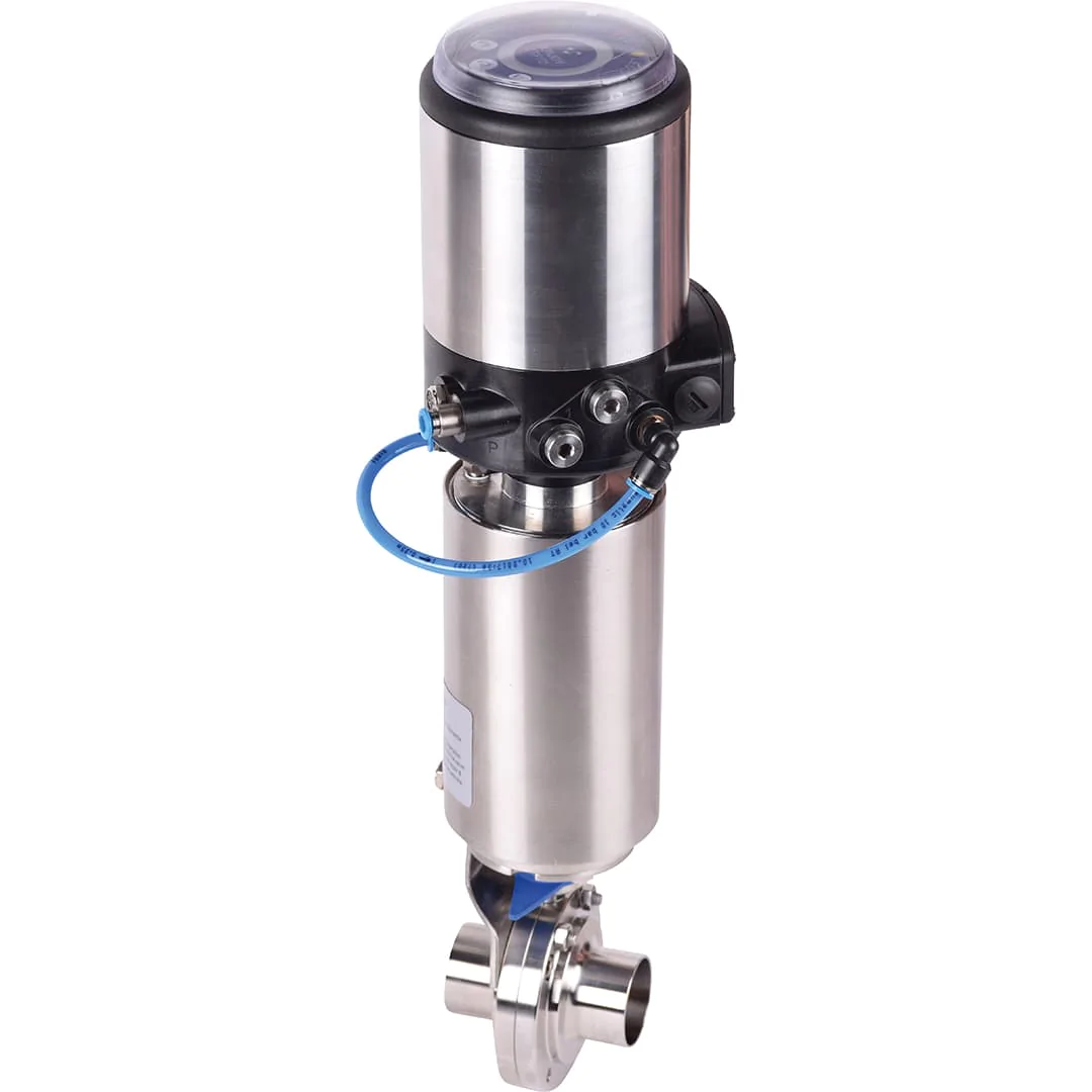 Robinetterie agro-alimentaire pneumatique