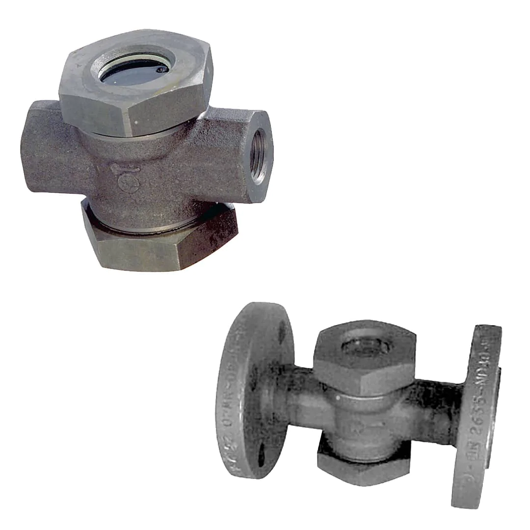 2230 / 2235 HT - Contrôleur de circulation en acier avec glaces borosilicate USV