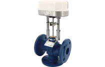 3 FGB - Vanne de régulation 3 voies mélangeuse à brides avec servomoteur MVE