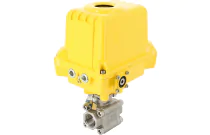 703 XS-F - Robinet 3 pièces inox avec servomoteur électrique ATEX SAX