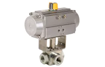 721ZA-L - RTS HP hydraulique 3 voies + actionneur pneumatique SE/DE