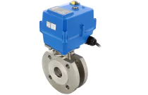 771 XS - Robinet à boisseau wafer inox et servomoteur électrique TCR-N