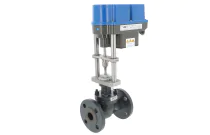 AIR-D - Vanne de régulation 2 voies + servomoteur électrique PSF rappel ressort