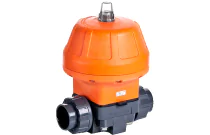 MV310 PVC - Vanne à membrane pneumatique STUBBE PVC/EPDM