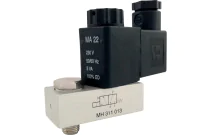 MH - Électrovanne pilote 3/2 aluminium anodisé