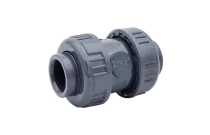 CV1 PVC - Clapet anti-retour à ogive double union PVC/EPDM