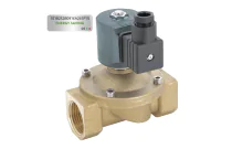 VSO 84 ES - Electrovanne laiton NF avec connecteur à économie d'énergie