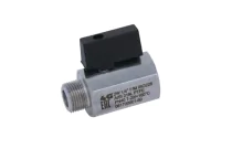 1303 - Robinet porte manomètre en inox mâle/femelle G 1/4''